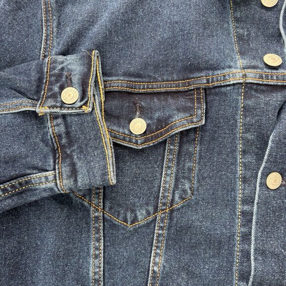 Levis Denim Jacket Mens Large Blue Brand New With Tags Trucker Jean Jacket - Picture 4 of 6